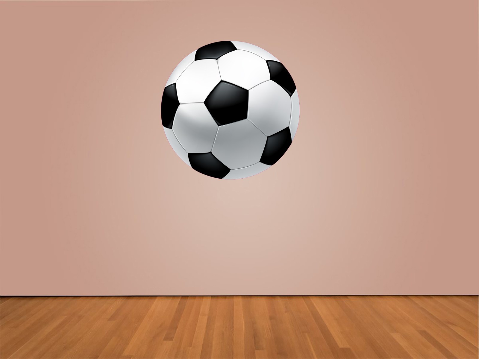 Soccer Ball Indoor Wall Vinyl Decal Sticker 5 – 52"