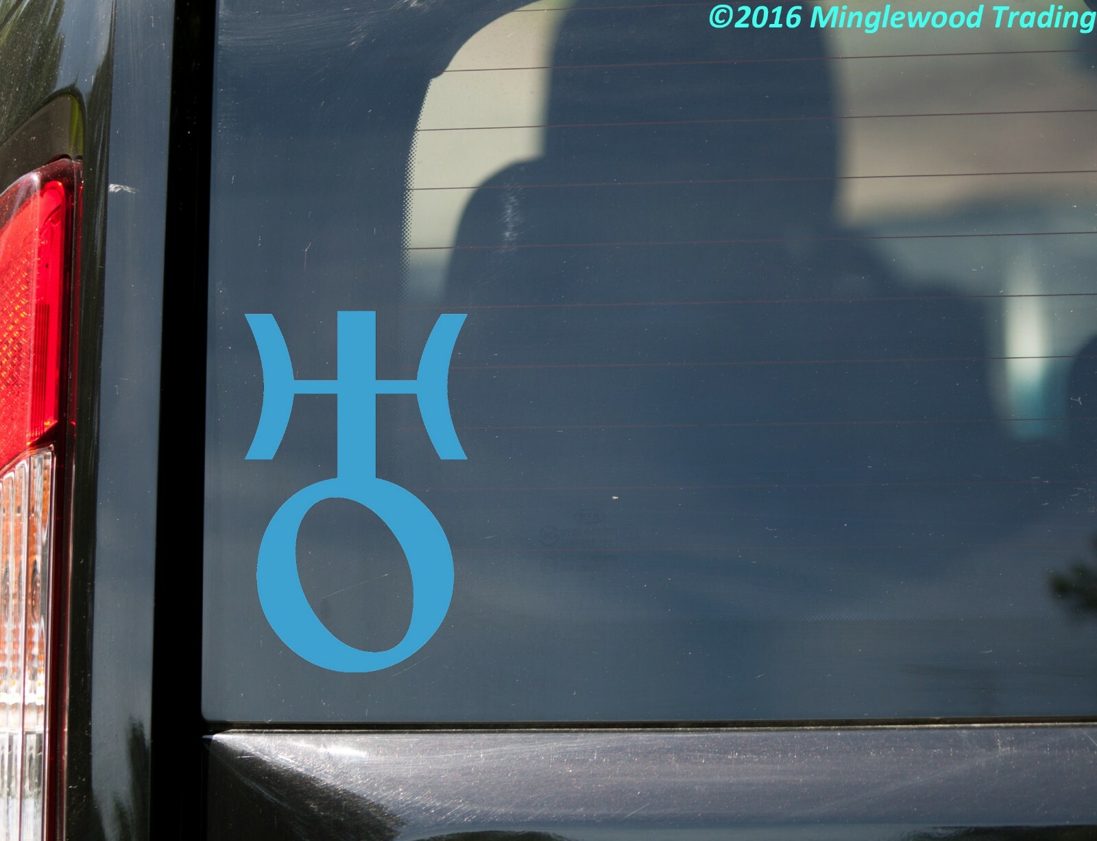 URANUS Vinyl Sticker Planet Astrology Sign Zodiac Planetary Glyph Die Cut Decal