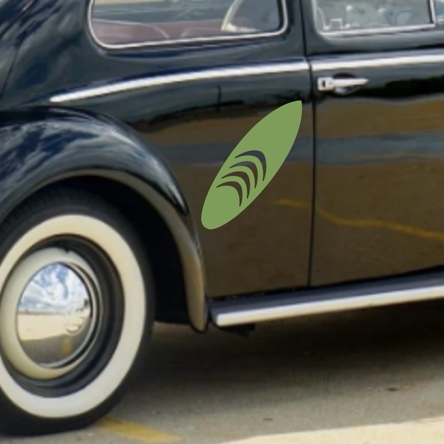 Surfboard Vinyl Decal for car Windows Laptops Decorate Any Smooth Surface# 3