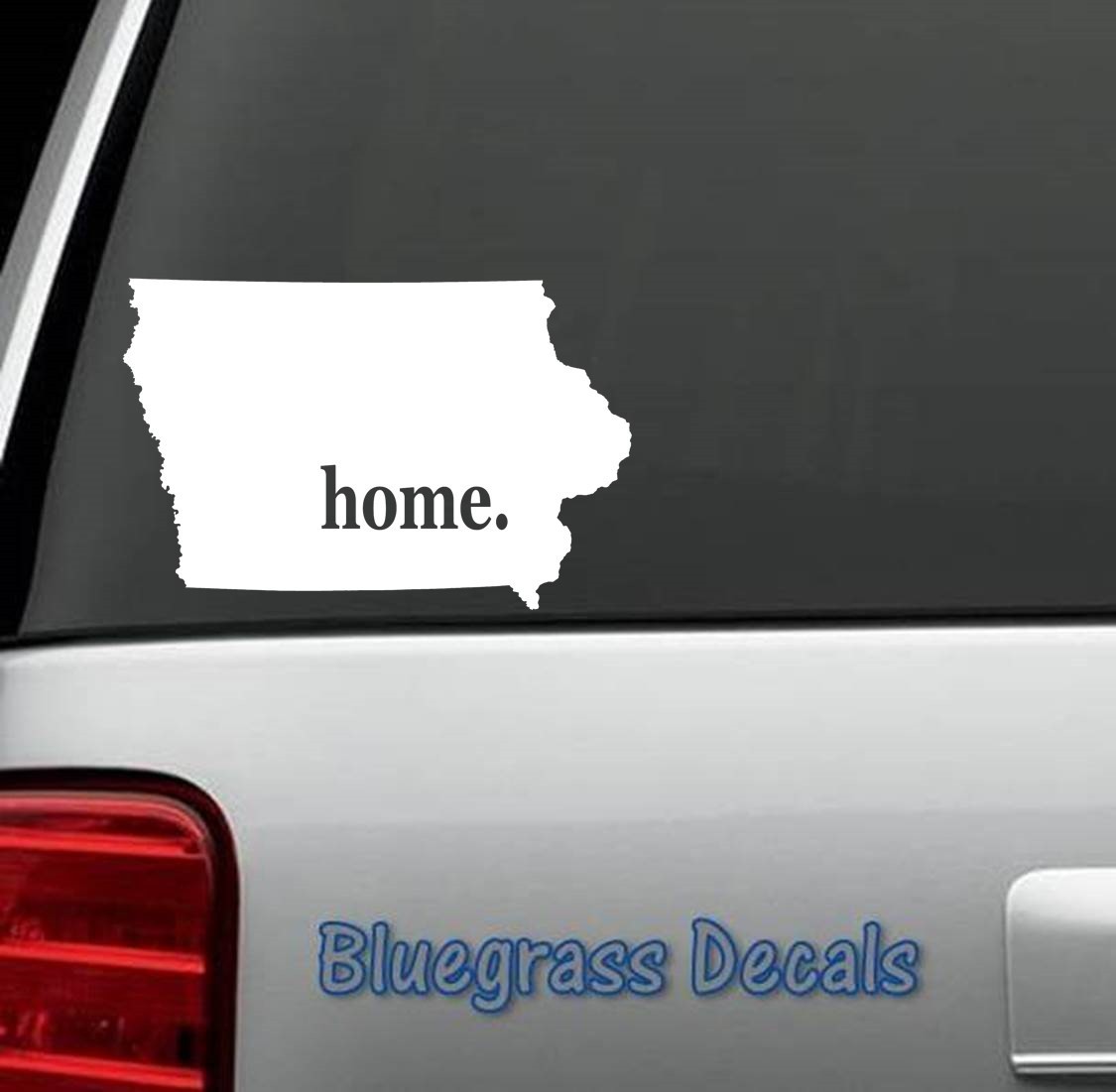 E1010 IOWA HOME STATE Decal Sticker Car Truck SUV Van LAPTOP MIRROR GATOR ART