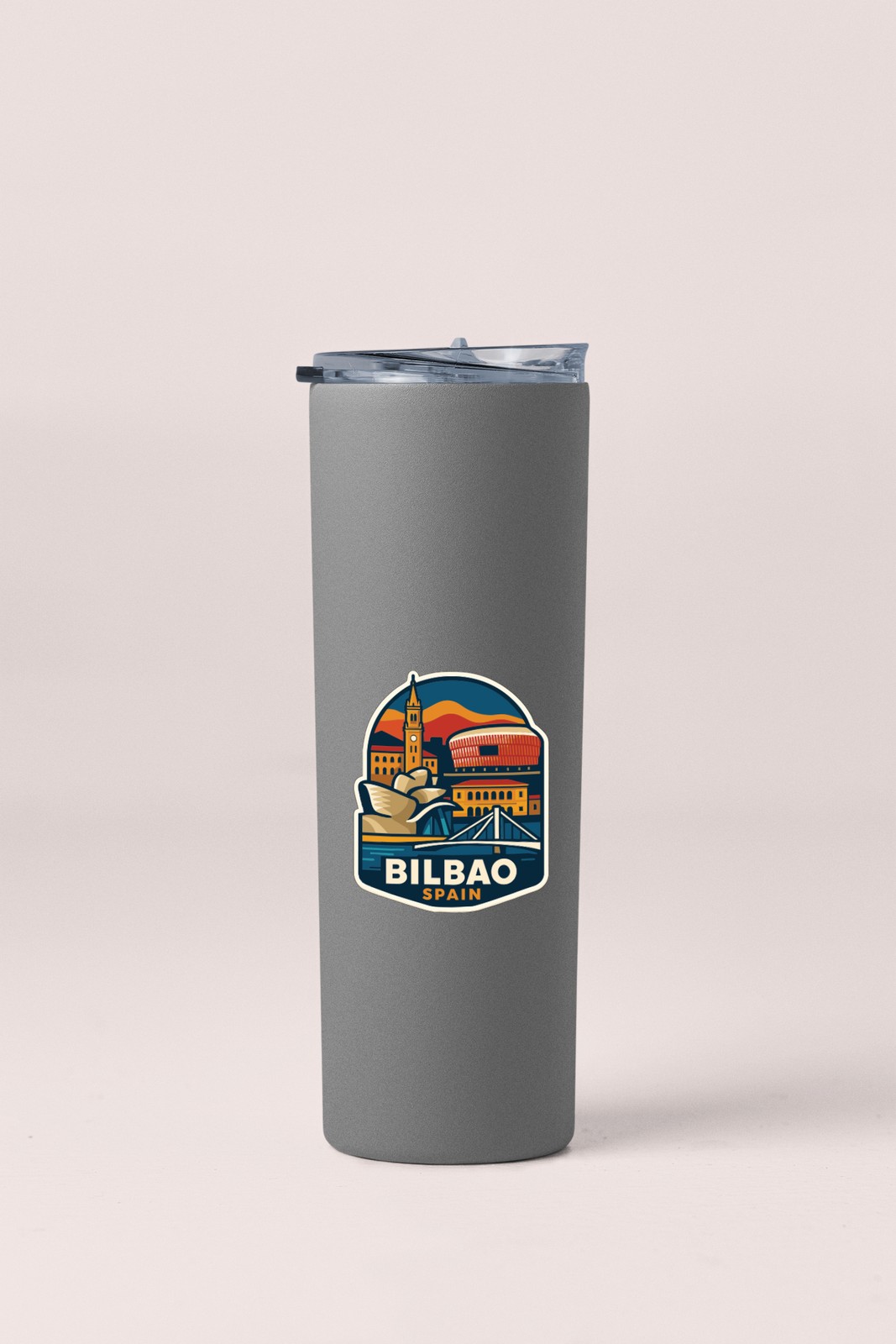 Bilbao Spain Sticker Decal Vinyl Die-Cut City Skyline Landmark Design