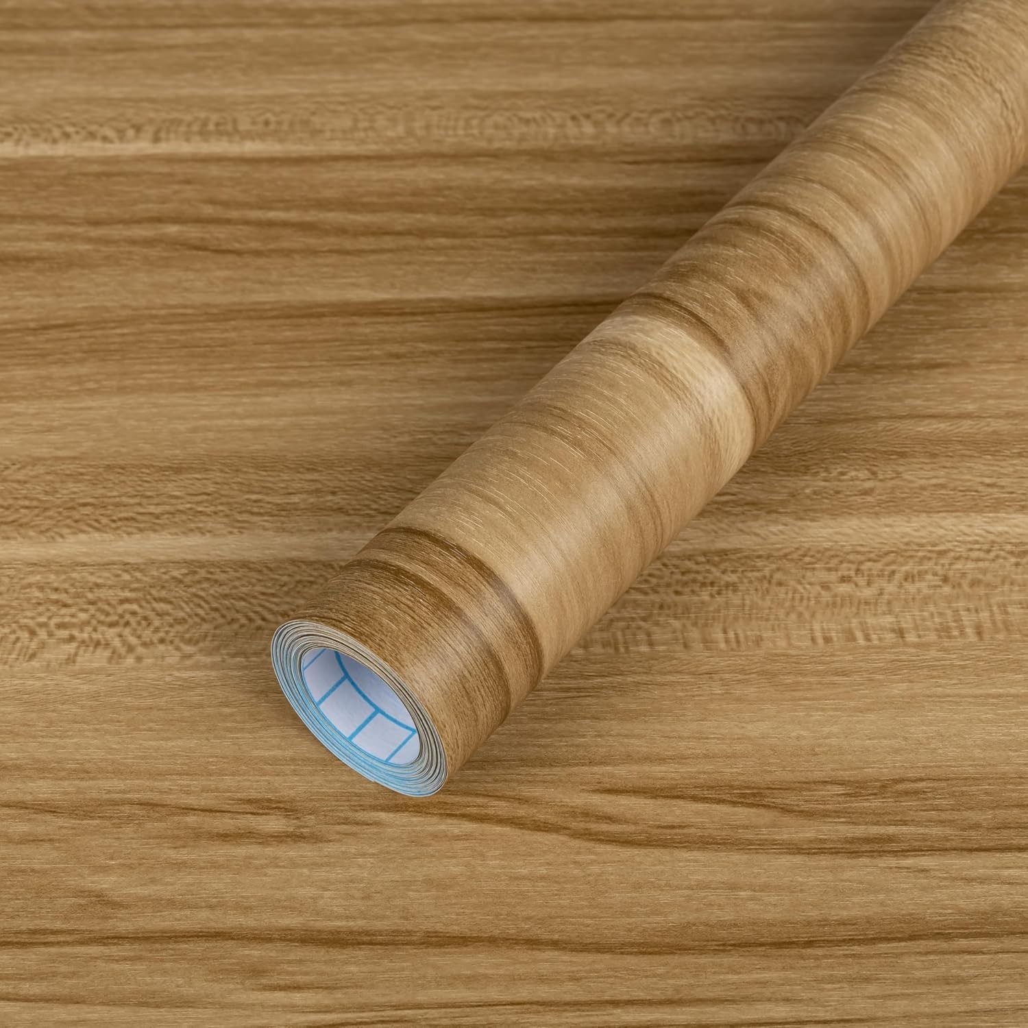 Decoroom Wood Grain Contact Paper Peel and Stick Wallpaper Brown Faux Wooden …