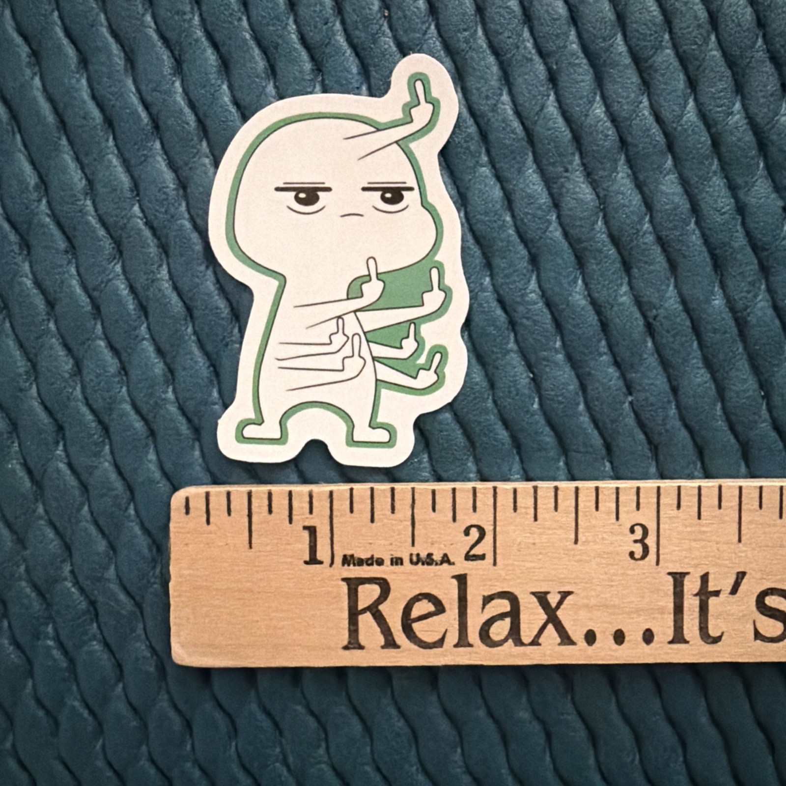 Funny and Sarcastic Glossy Printed Vinyl Stickers 15 Pieces