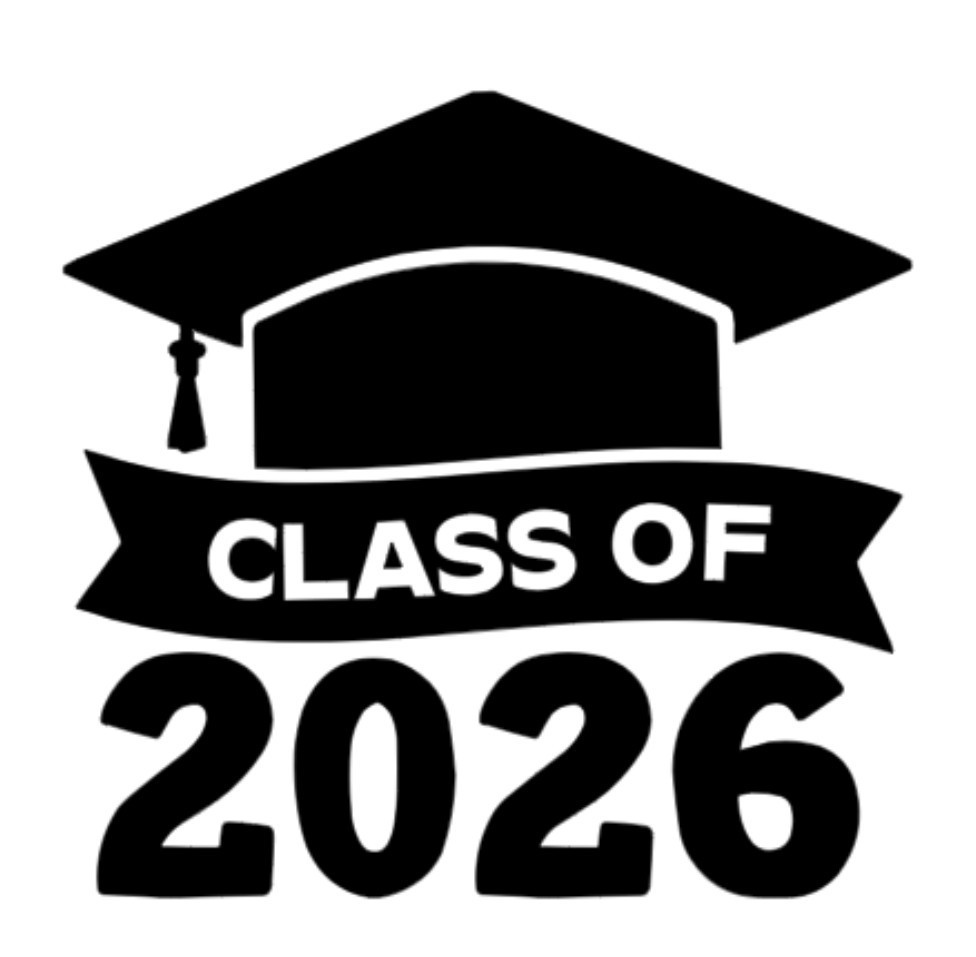 Class Of 2026 Heat Transfer Vinyl Iron On Image DIY Shirts Fabrics