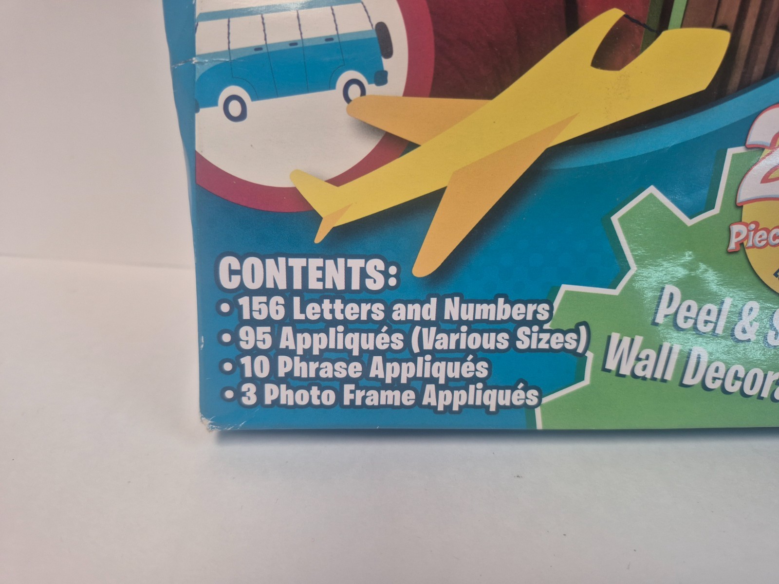 MOTIFS IN A MINUTE PLANES, TRAINS & AUTOMOBILES 250 PC VALUE PACK WALL DECOR NIB