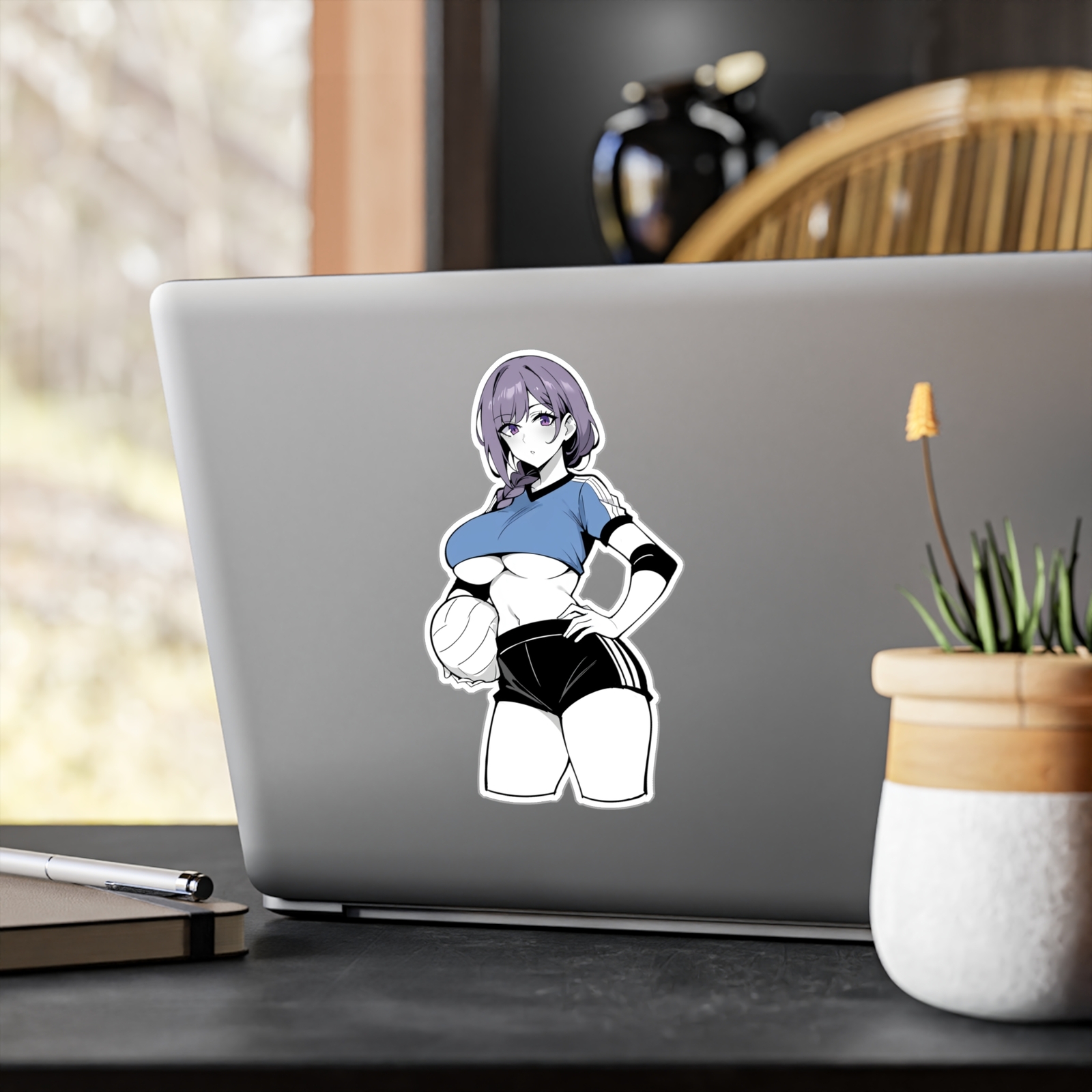 Sports Girl #1 – Lewd Ecchi Anime Waifu Sticker
