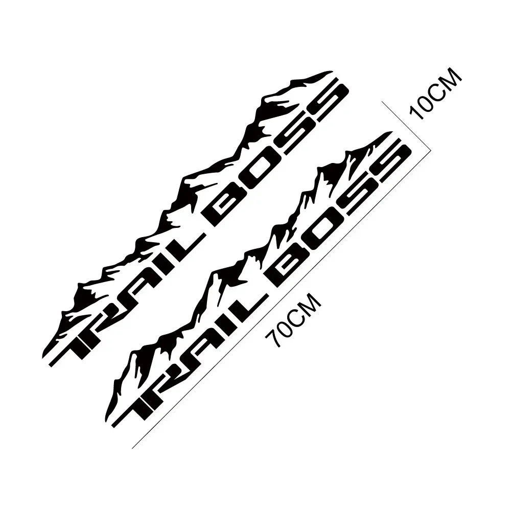 Aftermarket Mountain Body Side Decal for Chevrolet Silverado 1500 Trail Boss | 2