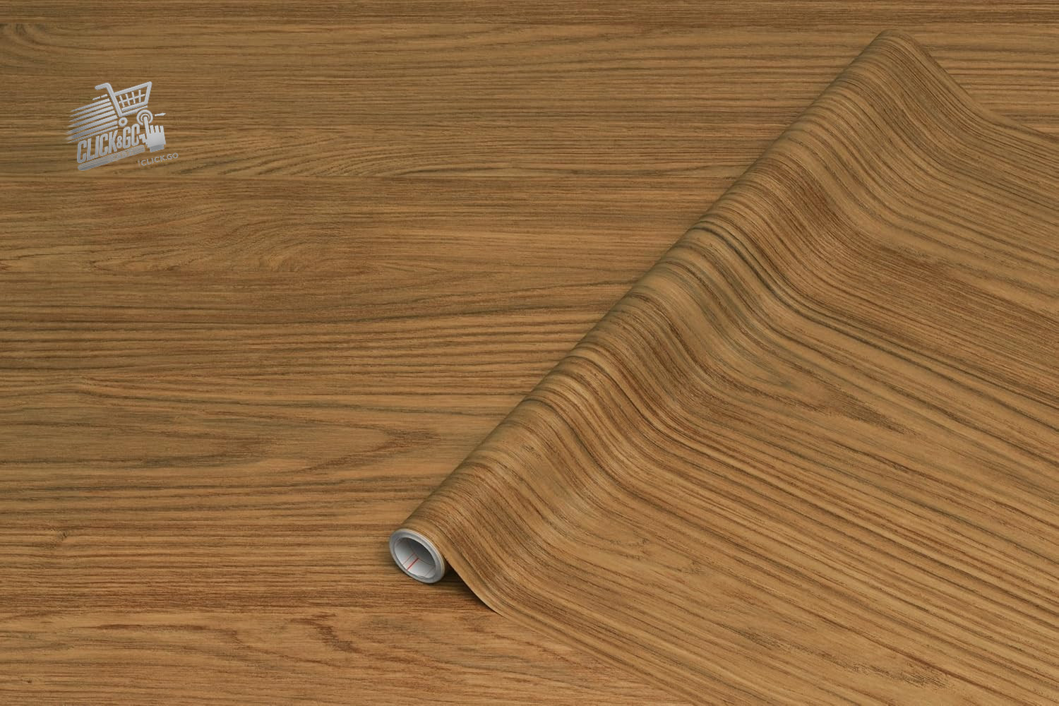 Brown Oak Wood Furniture Adhesive Film 90×210 Kitchen Wardrobe Table
