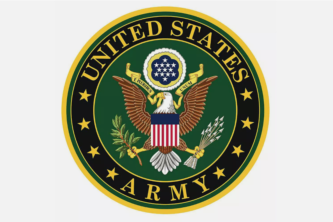 United States Army US Seal American sticker Logo laptop vinyl decal
