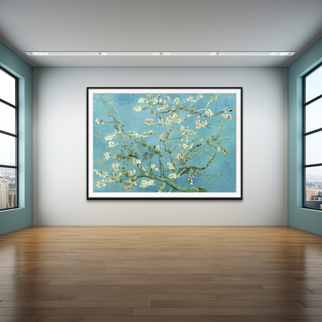 Van Gogh Almond Blossoms wall art, poster picture, poster Impressionist Flower