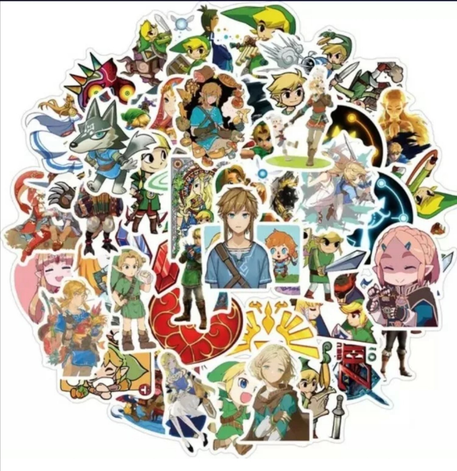 10 PCS The Legend Of Zelda Video Game Stickers BRAND NEW