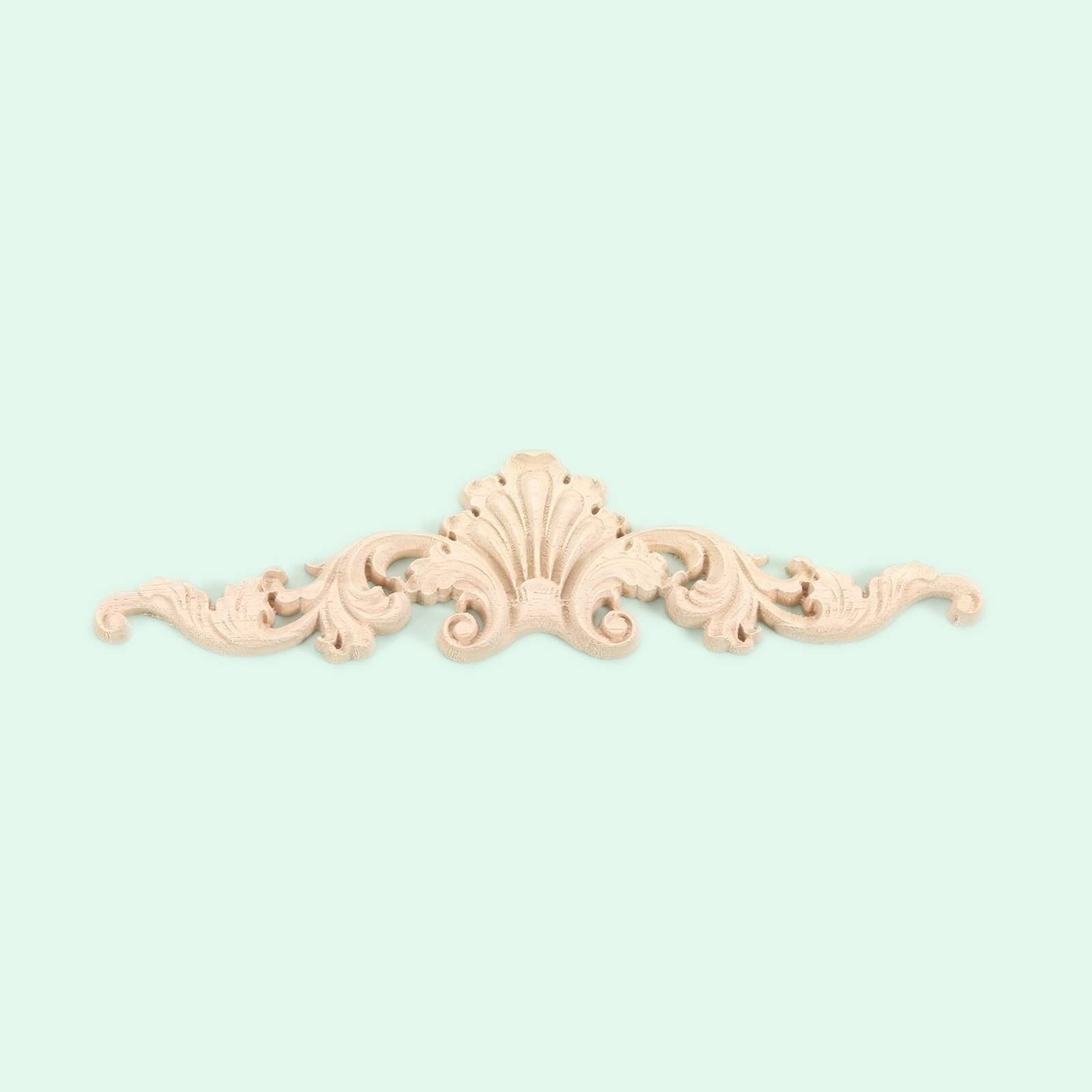 MUXSAM Wood Carved Onlays Appliques, Clear Carving Details Overlay Craft Deca…
