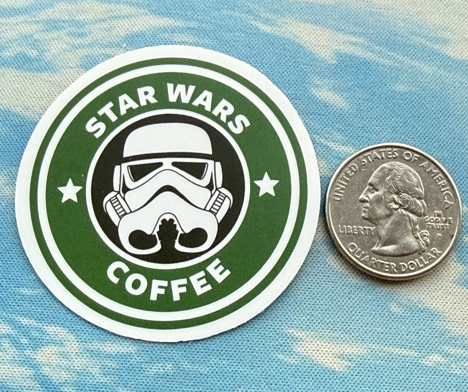Starbucks Star Wars Die-Cut Vinyl Sticker Pop Art Decal For Laptop Car Window