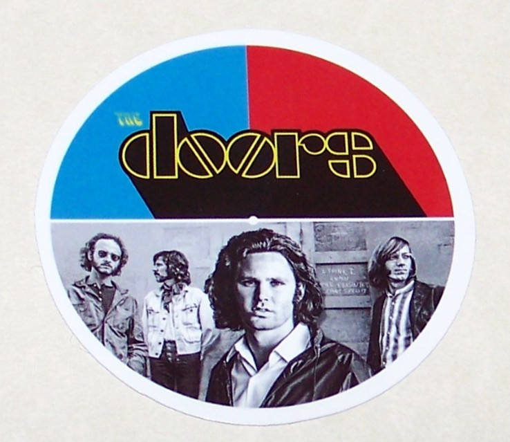 THE DOORS – Logo Die Cut Sticker Decal Music Band Rock The Doors Jim Morrison
