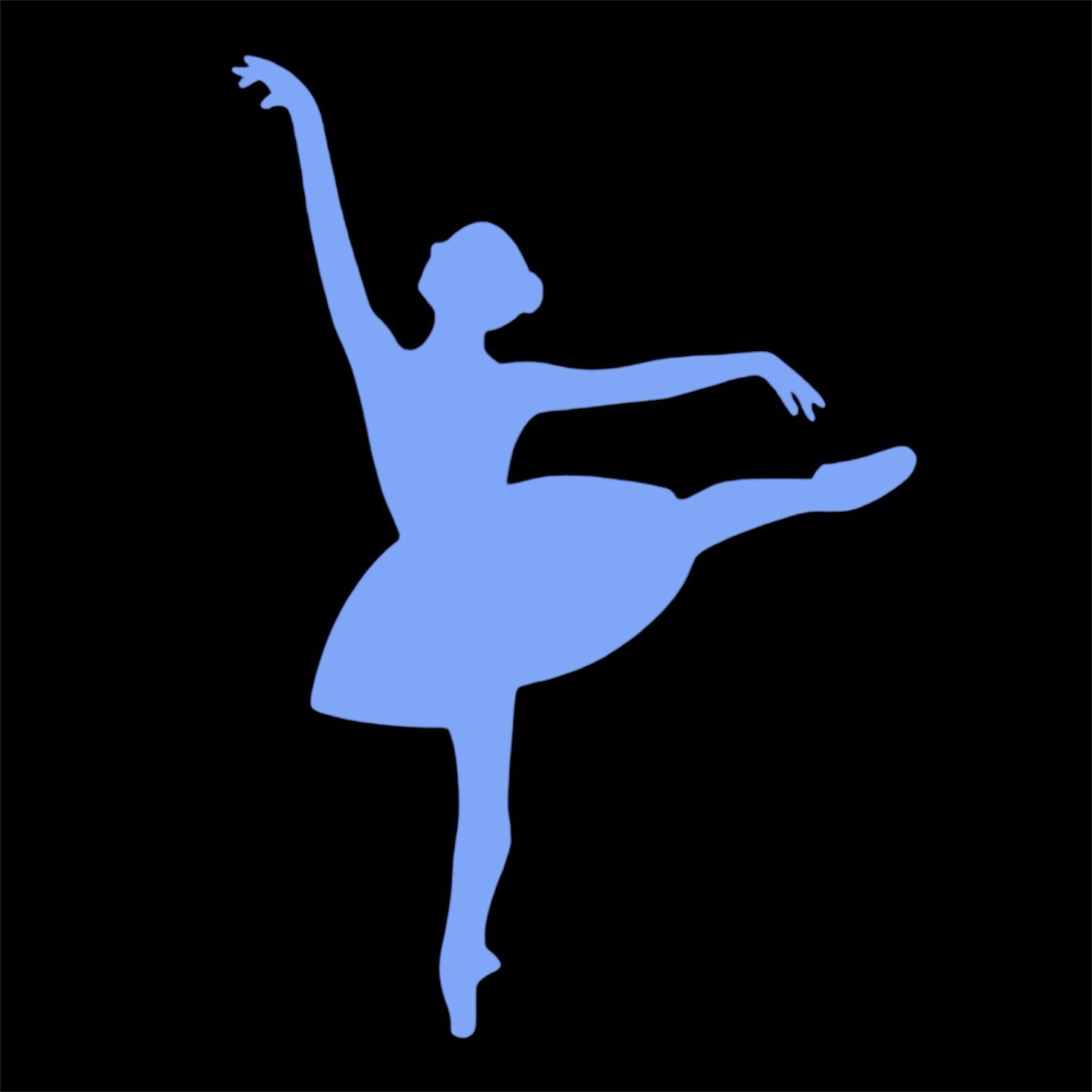 Ballerina dancing #3 Decal for car Windows Laptops most Smooth Surfaces