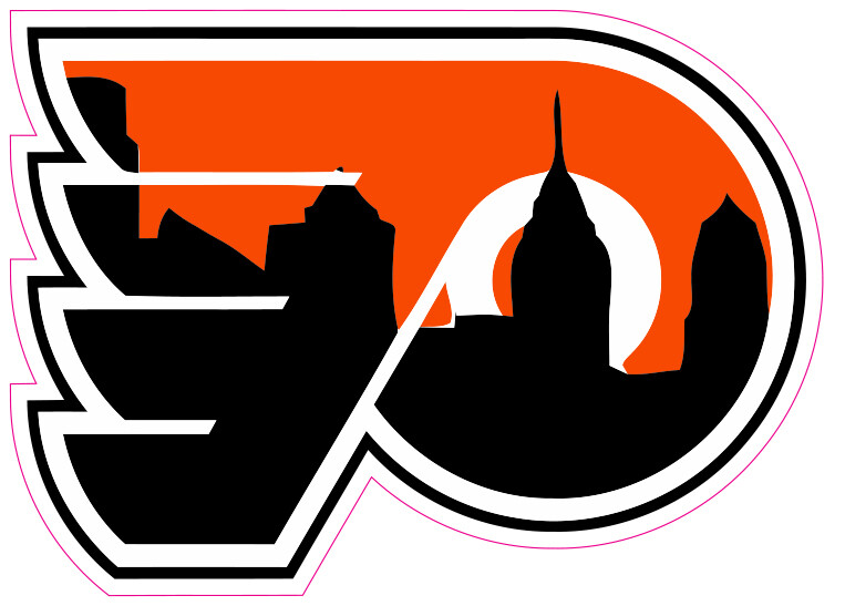 Philadelphia Flyers Hockey Vinyl Decal Sticker Car Truck Bumper Laptop Tumbler