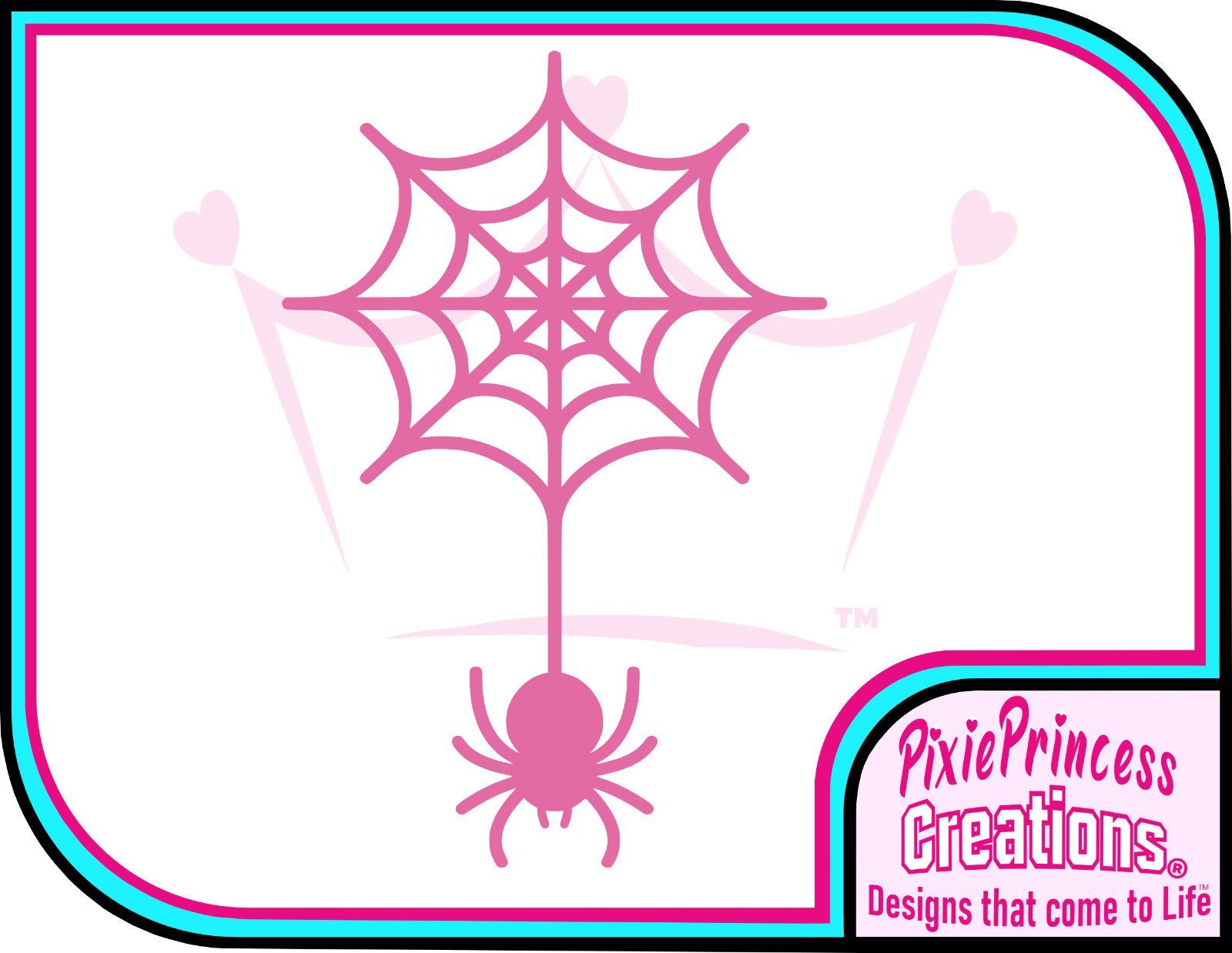 Spider Web B Funny Halloween Vinyl Sticker Wall Window Horror Laptop Car Decal