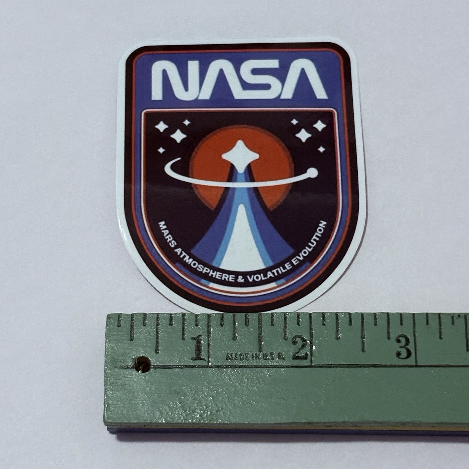 NASA Atmosphere & Volatile Evolution Sticker Vinyl Decal Space Art USA Travel P1