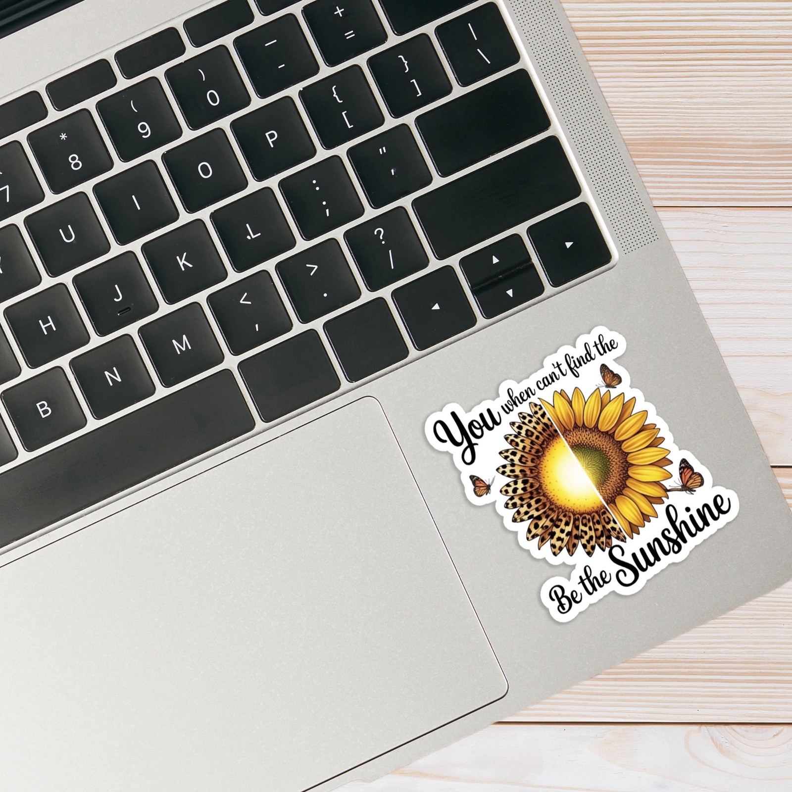 When You Can't Find the Flowers – Vinyl Decal Sticker – #1783