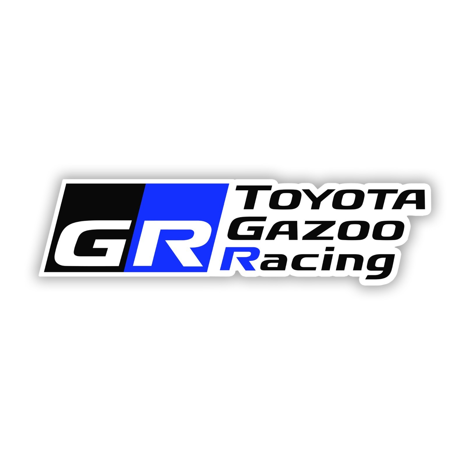 GR Toyota Gazoo Racing Fun Sticker Die Cut Waterproof Vinyl Decal Smooth Surface
