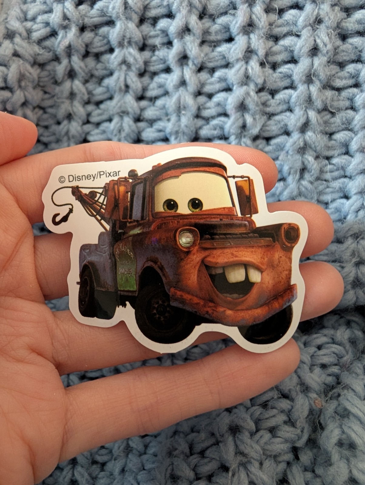 Cars, Pixar, Sticker, Disney, Lightning McQueen, Mater, Sally, Doc Hudson