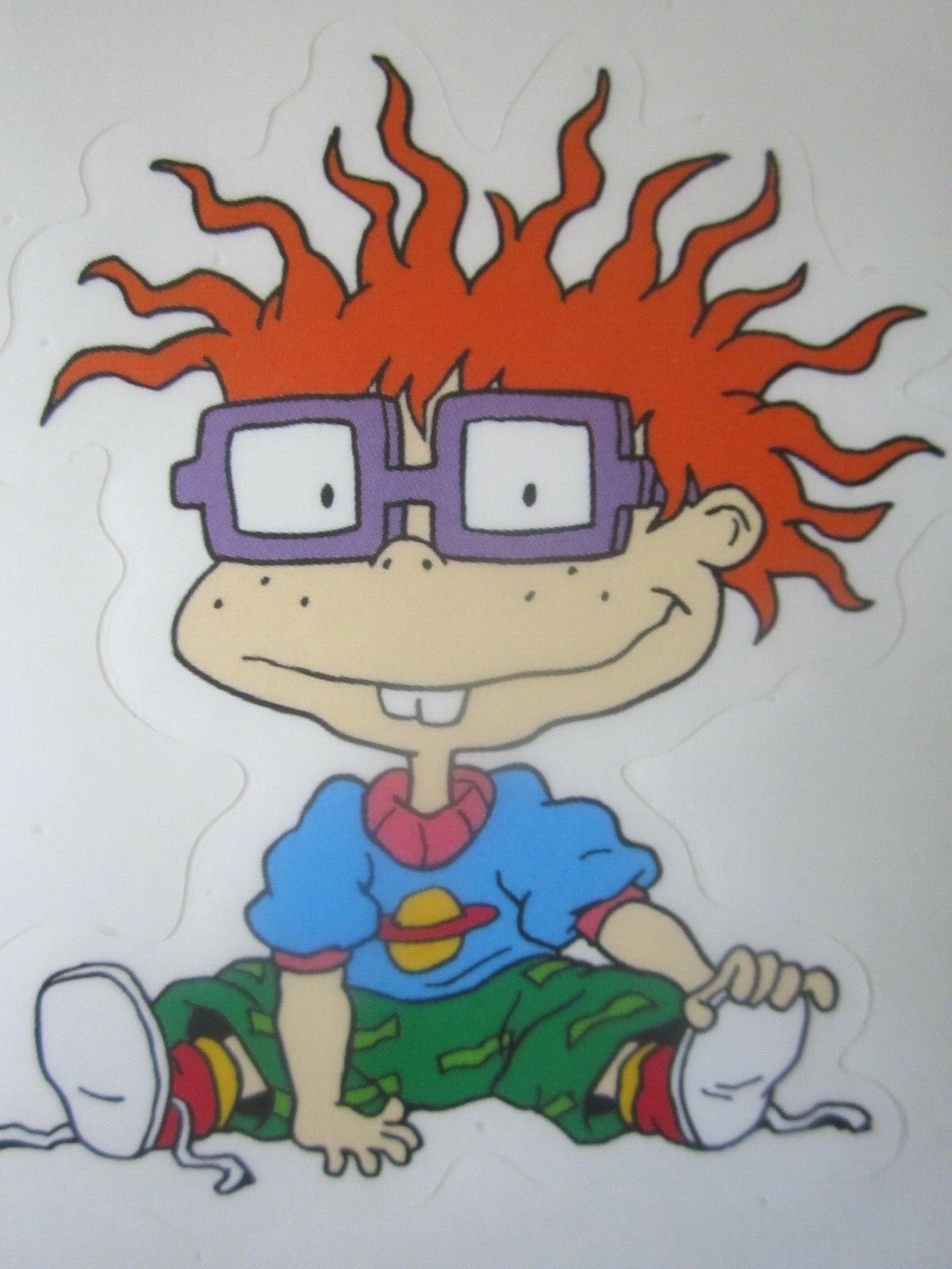 Nickelodeon Colorful Rugrats 10 Repositionable Wall Decals Made In USA