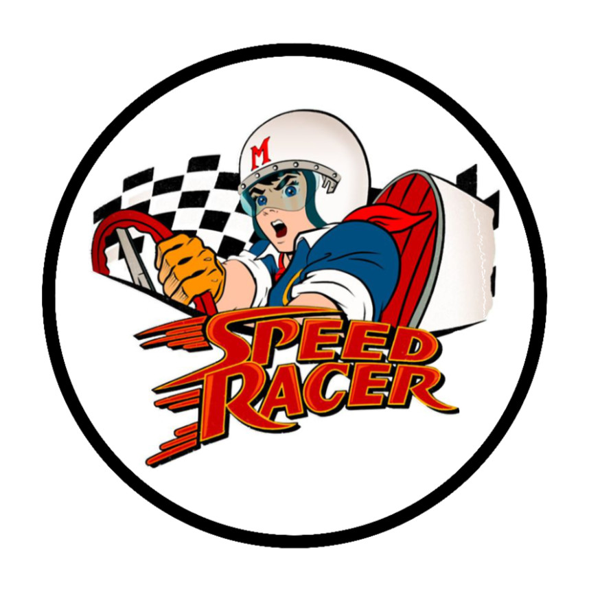 Speed Racer – 4" Vinyl Decal Car Truck Window Laptop Cooler Trailer Smoker 25