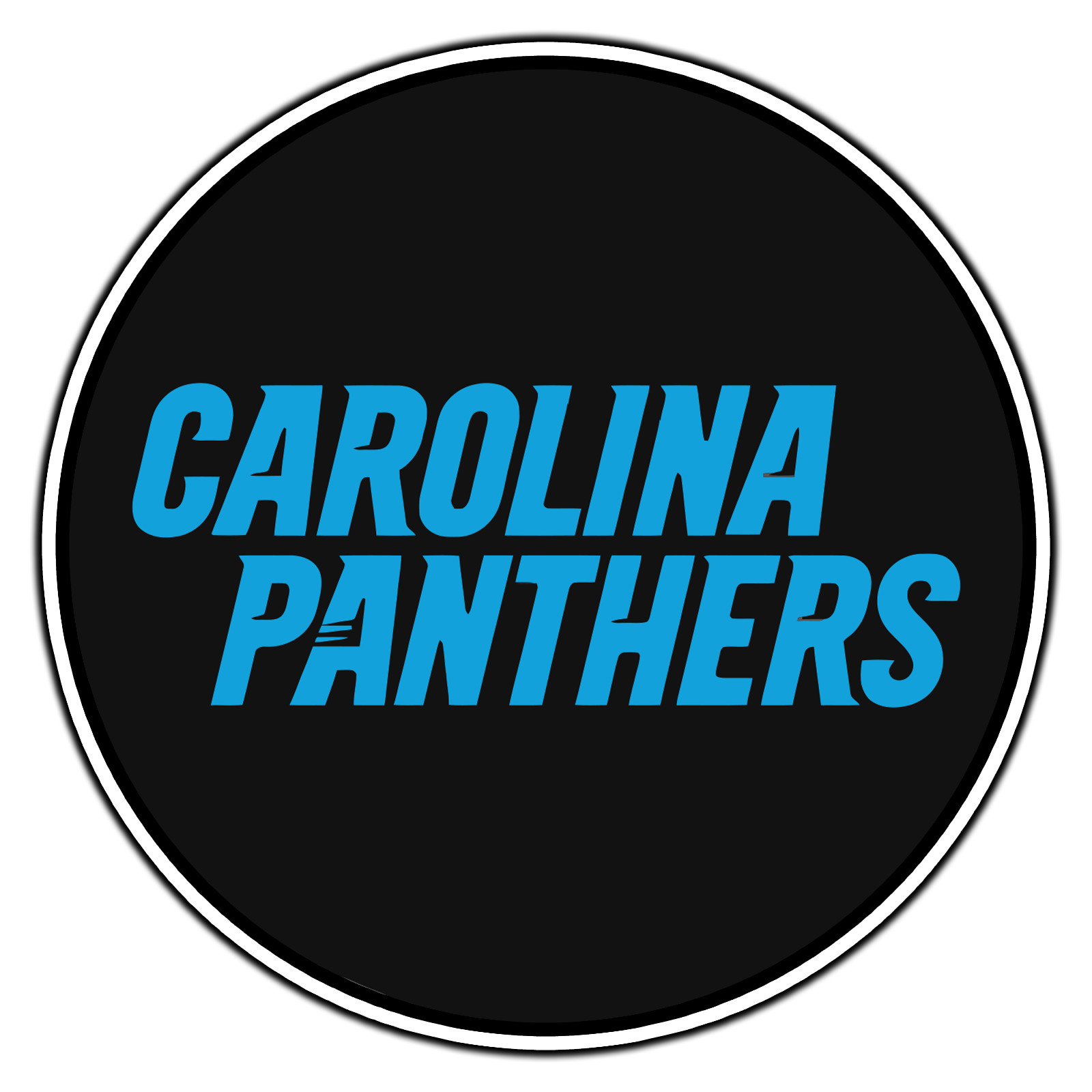 Carolina Panthers Logo #6 Football Sticker Waterproof Vinyl Decal Die-Cut Car