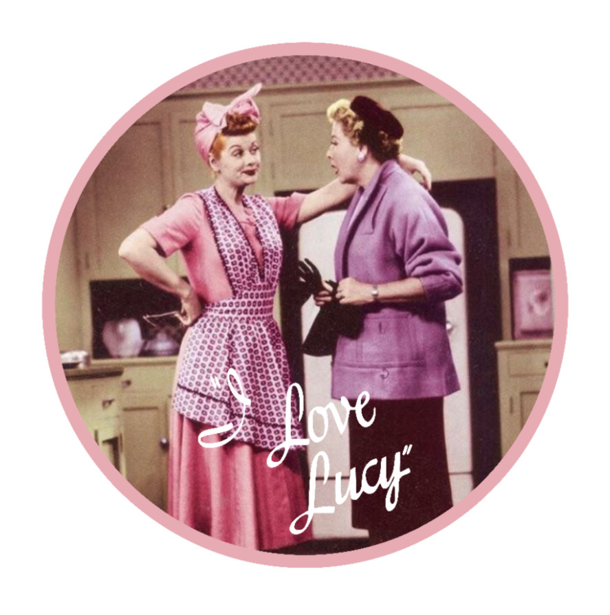I Love Lucy Ethel (Classic TV) – 4" Vinyl Decal Handmade Car Laptop Decor Jar