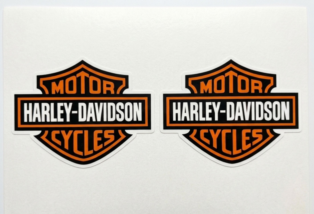 Harley Davidson Stickers 3 inch Vinyl Decals Motorcycle TWO