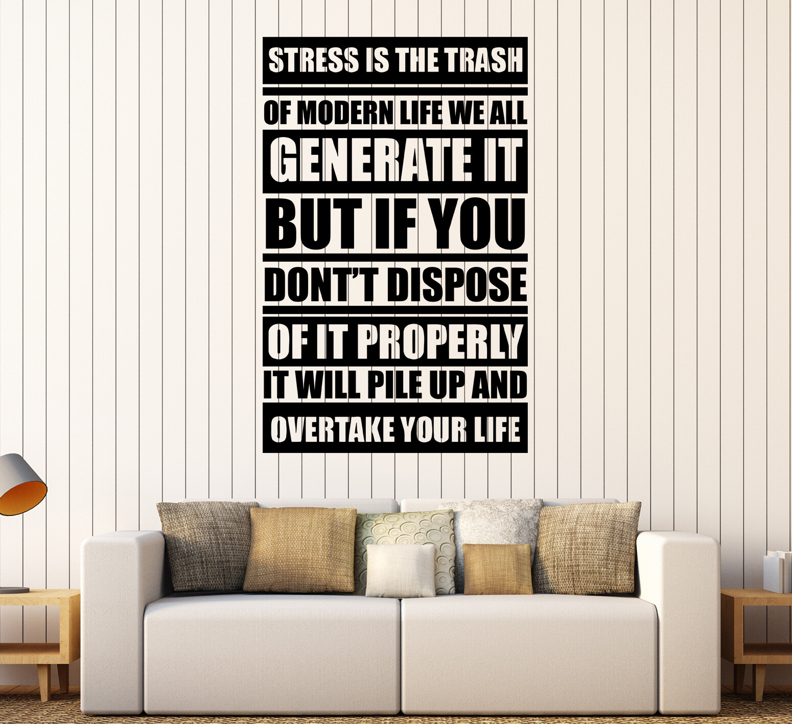 Wall Decal Motivation Inspirational Word of Wisdom Office Success Vinyl ed1920