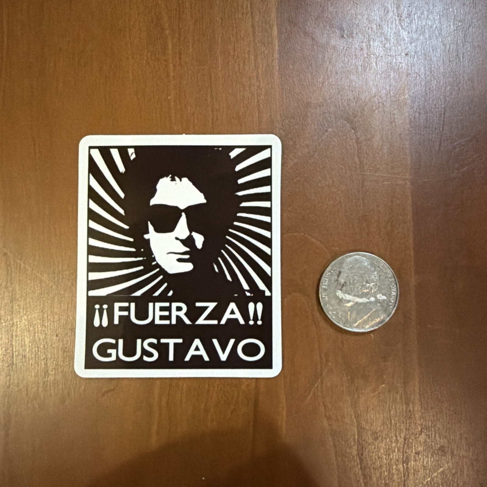 Gustavo Cerati 2 1/8" x 2 1/2" Band Logo STICKER