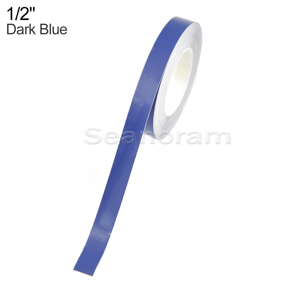 1/2" 12mm Dark Blue DIY Home Shop Bar Pinstriping Pin Stripe Decal Vinyl Sticker