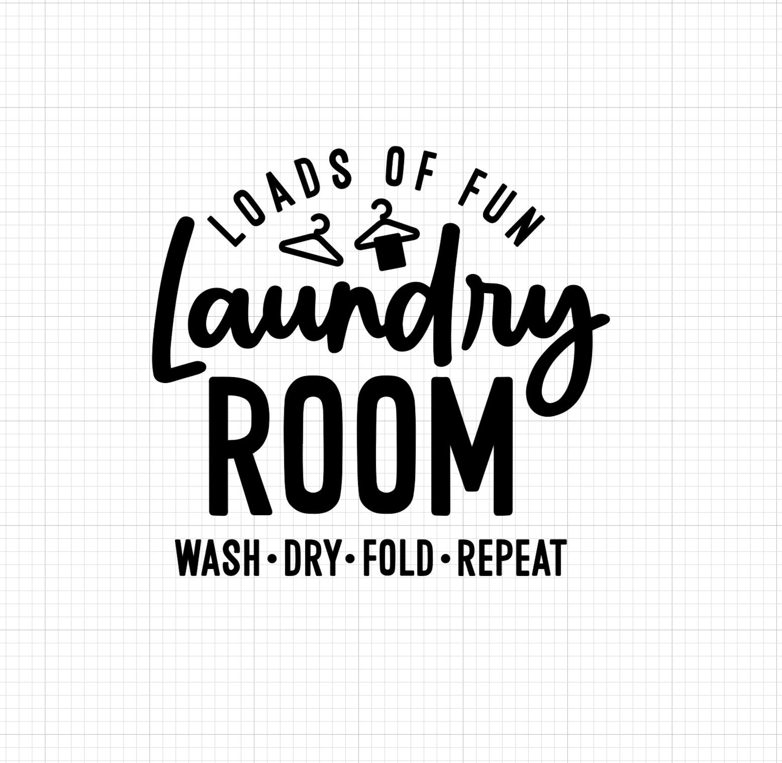 Laundry Room Sign – Wall Door Signage Phrases Humor Quotes Vinyl Decal Sticker