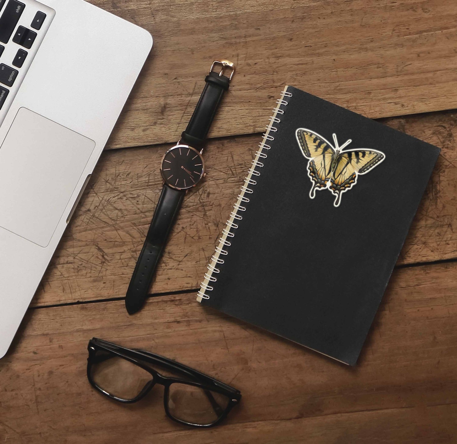 Tiger Swallowtail Butterfly Sticker