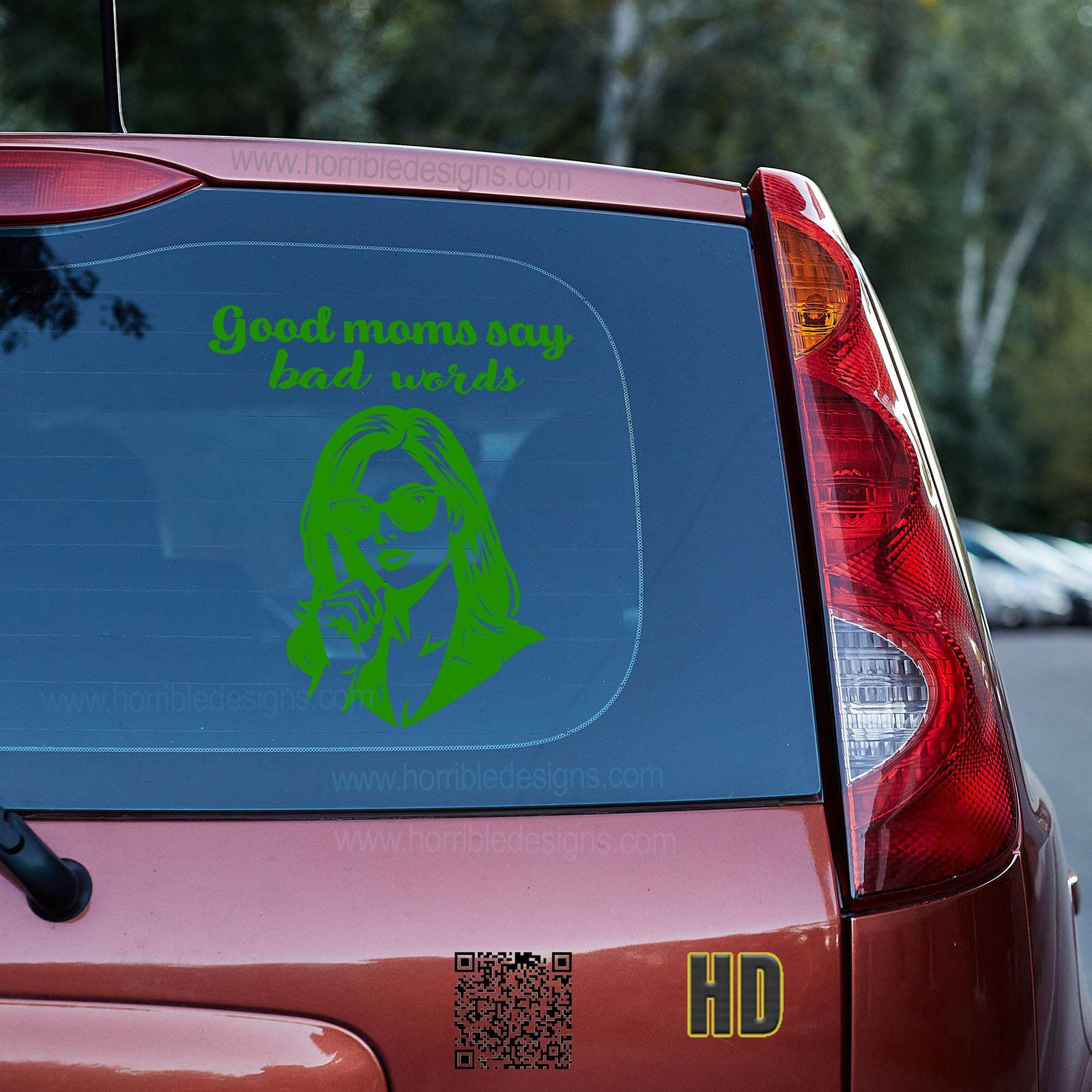 Good moms say bad words Vinyl decal