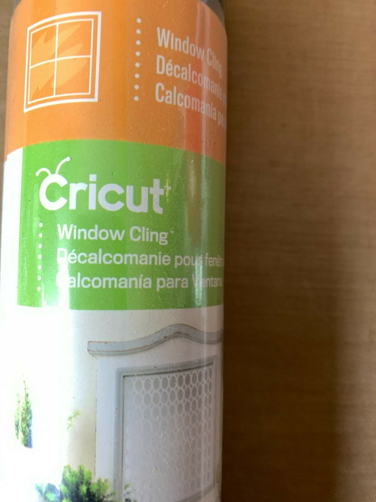 Cricut Window Cling Black 2002518~1 Roll~12inches x 48 inches~Craft Window Cling