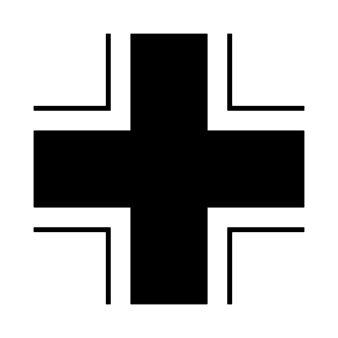 Set of 2 Vintage German (Balkin Balkenkreuz) Cross Vinyl Decal – Select Size