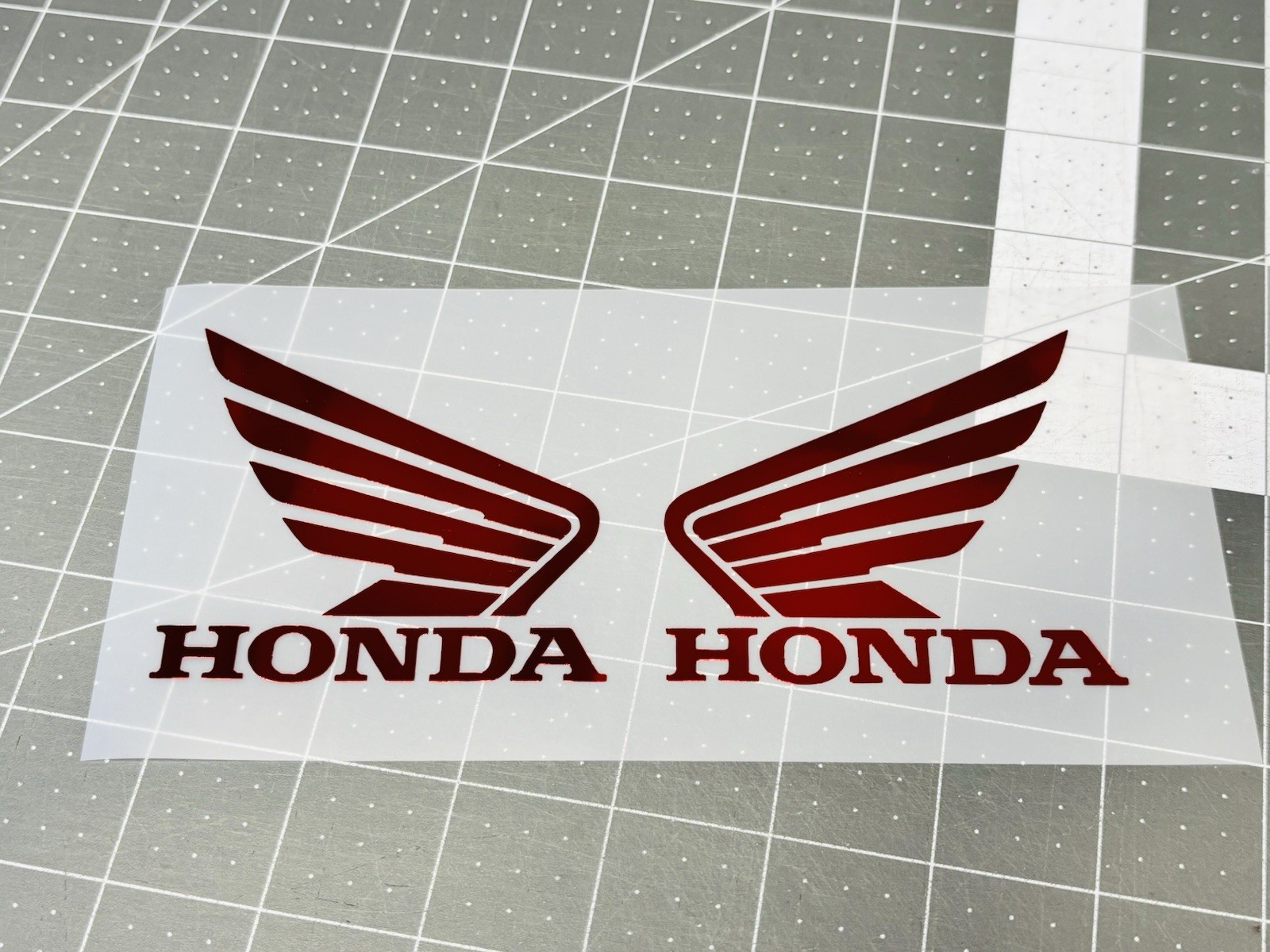 TWO THOR Die Cut Vinyl Decals Motorcycle Honda Kawasaki Suzuki Yamaha KTM Husky