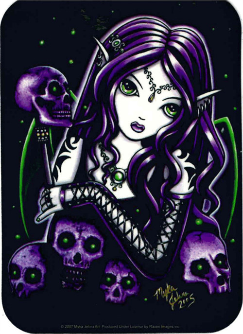 Belladonna Fairy – Myka Jelina – Sticker – 2 1/2" X 3 3/4"