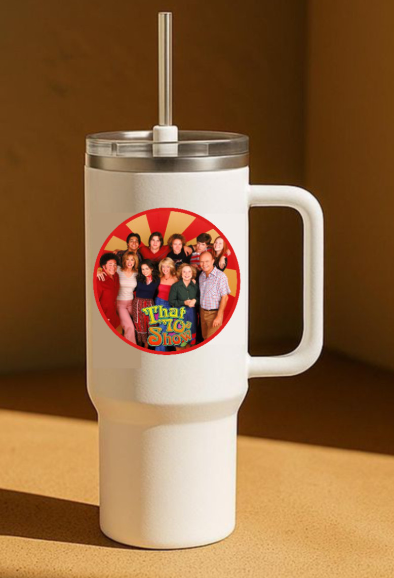 TV – That 70's Show (Cast) – 4" Vinyl Decal Handmade Laptop Decor Vehicle Cooler