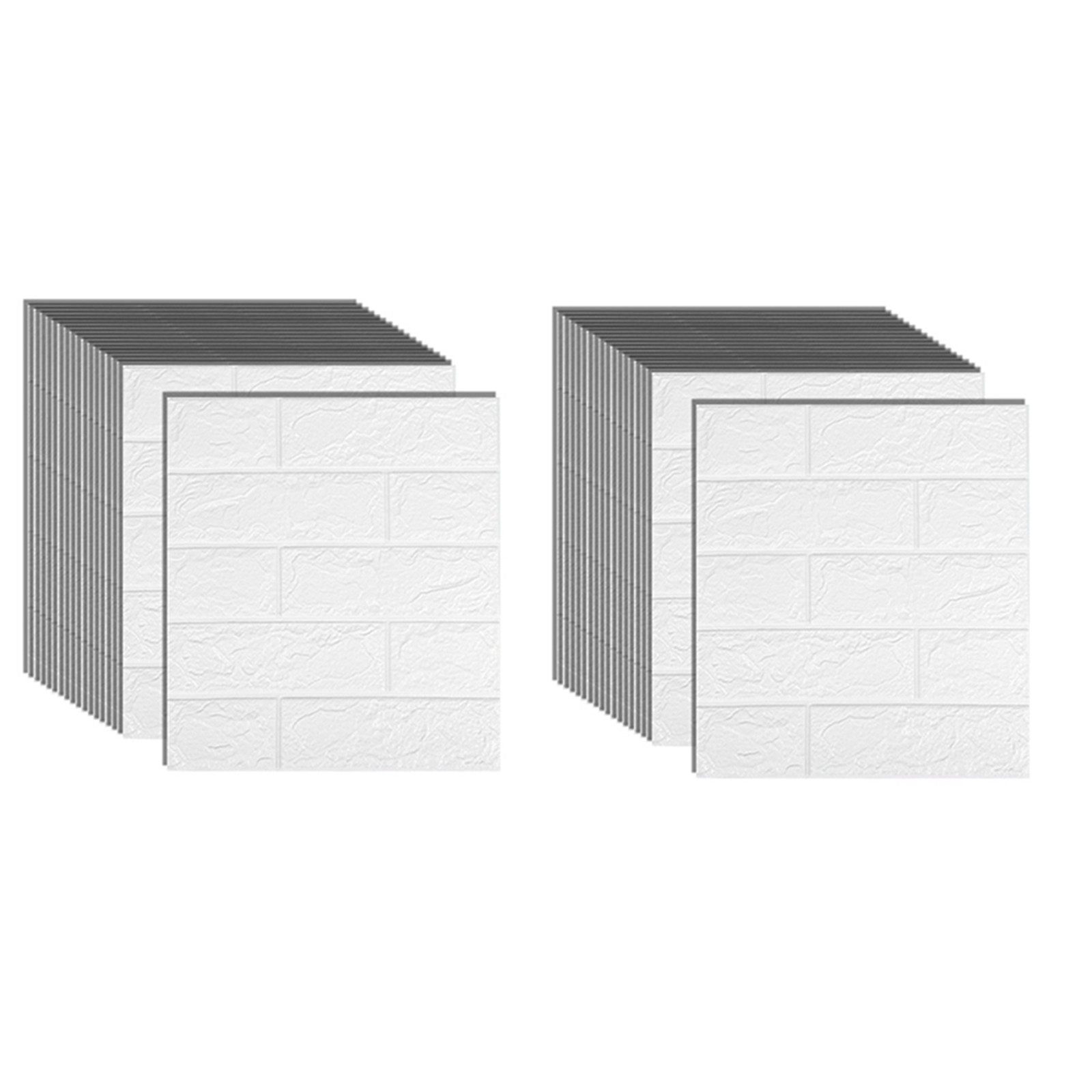 30Pcs Self-Adhesive 3D Brick Sticker DIY Foam Room Kitchen Roof Ceiling3681