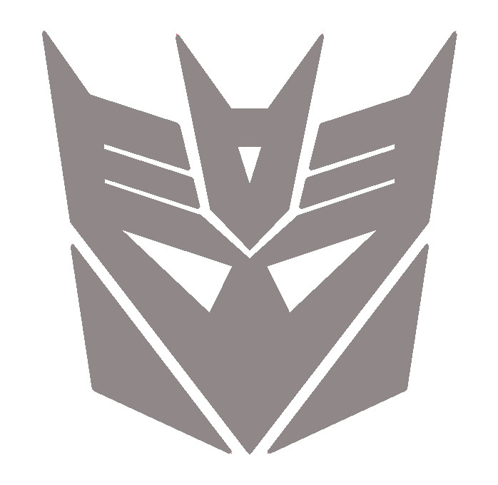DECEPTICON TRANSFORMER CYBERTRON, Decal Sticker for Car, Window, Laptop, Tumbler