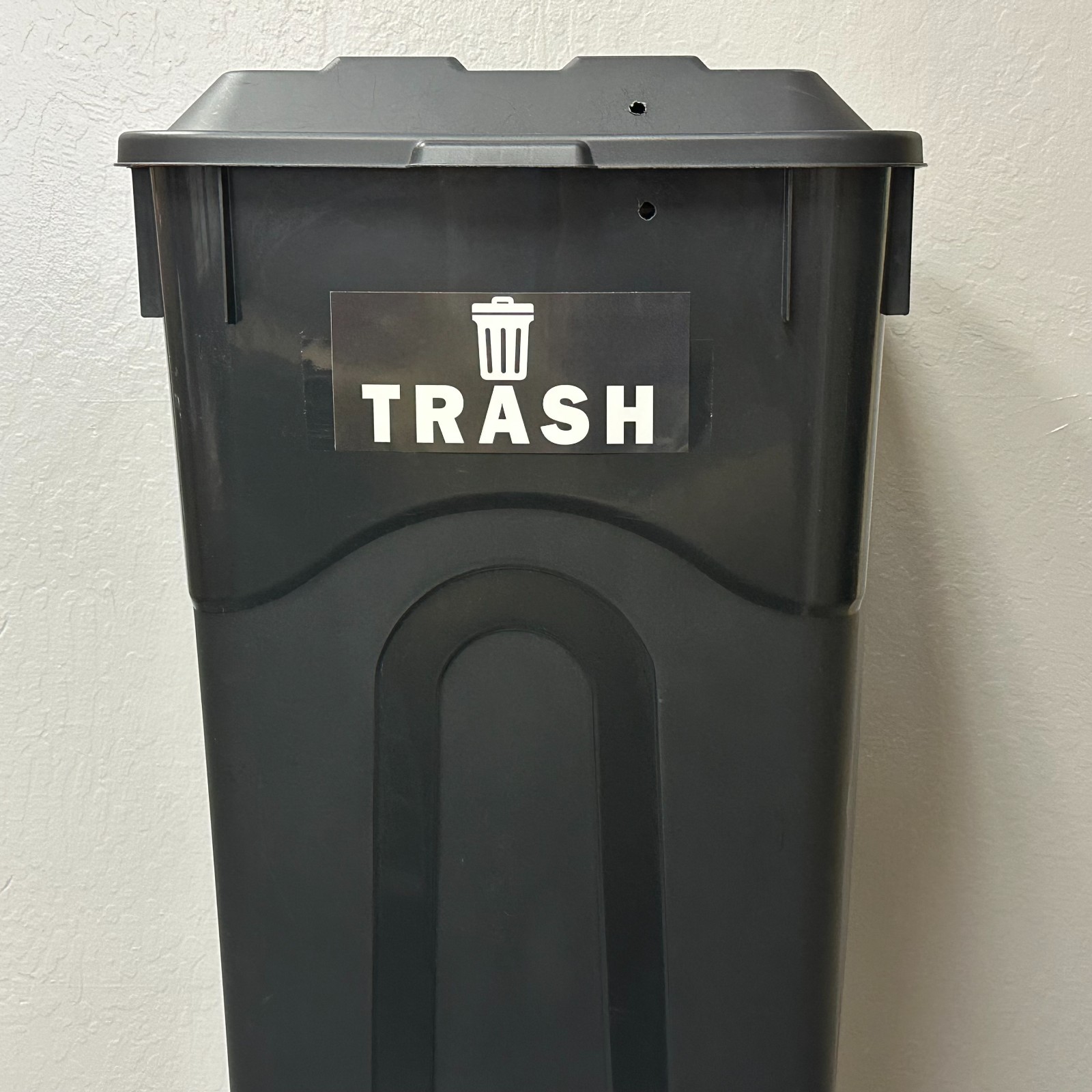 9 PACK! Trash Can Stickers, Set of 4" x 9" Recycle Compost Waste Bins Recycling