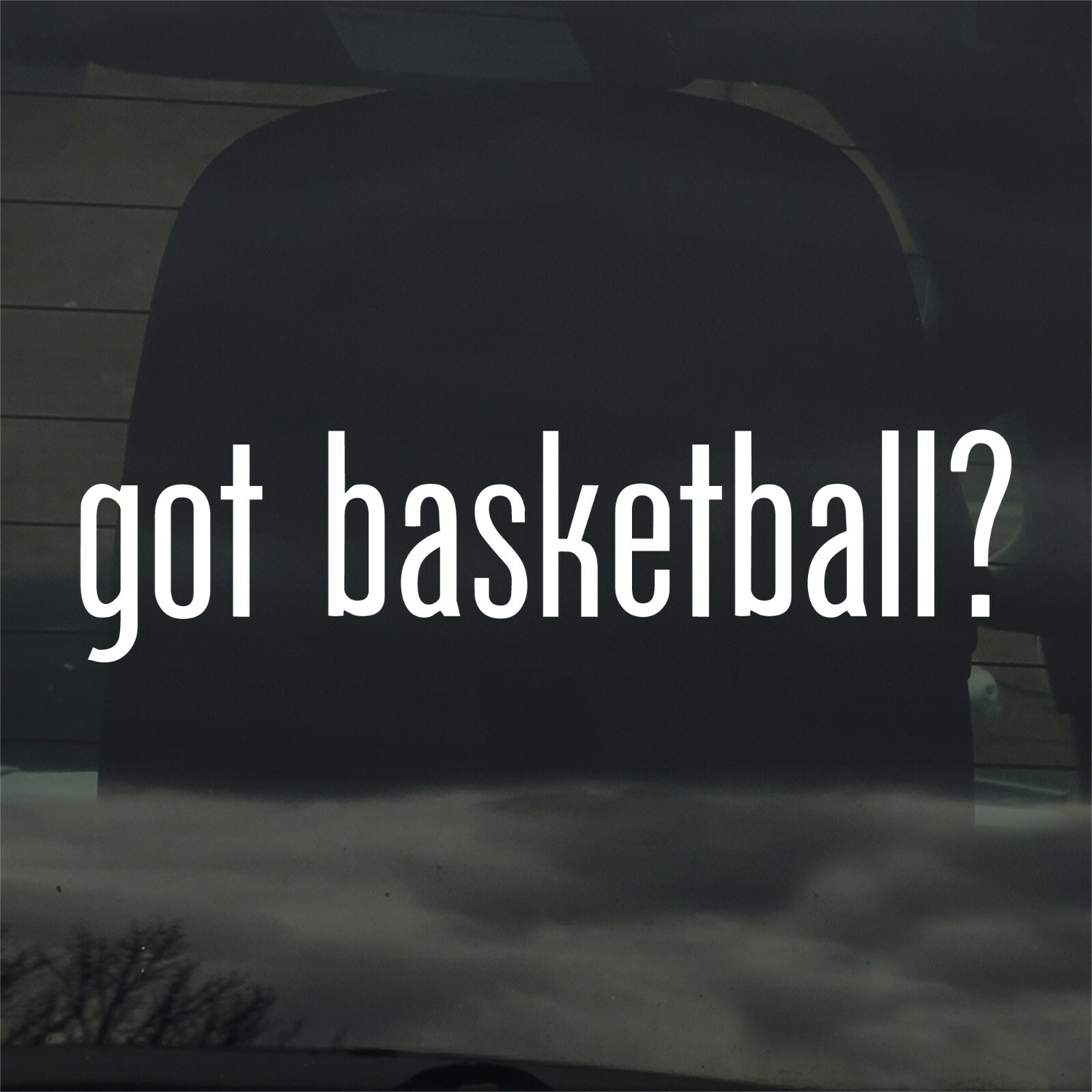 Got Basketball? Custom Vinyl Sticker Decal Sports Hoops Athlete Court