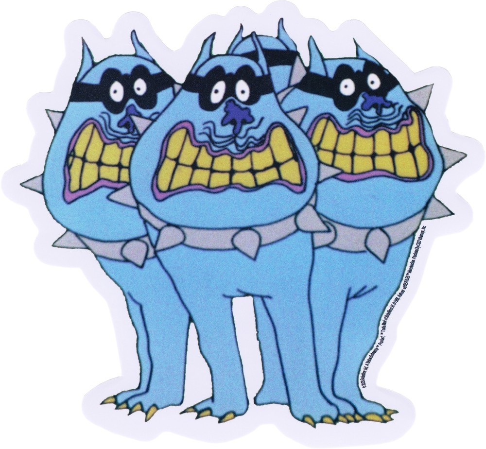 Sticker The Beatles Blue Dogs Yellow Submarine 1960s Cartoon Music Band Retro 5"