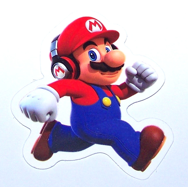 Super Mario Bros Cut Sticker Decal Movie Nintendo Video Game – MARIO
