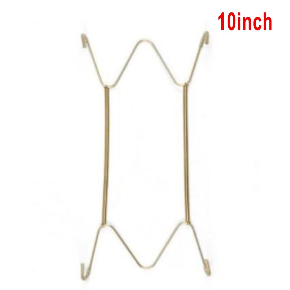 Dish Holder Hangers Hook Invisible Plate Spring W-style 8/10/12/14/16inch
