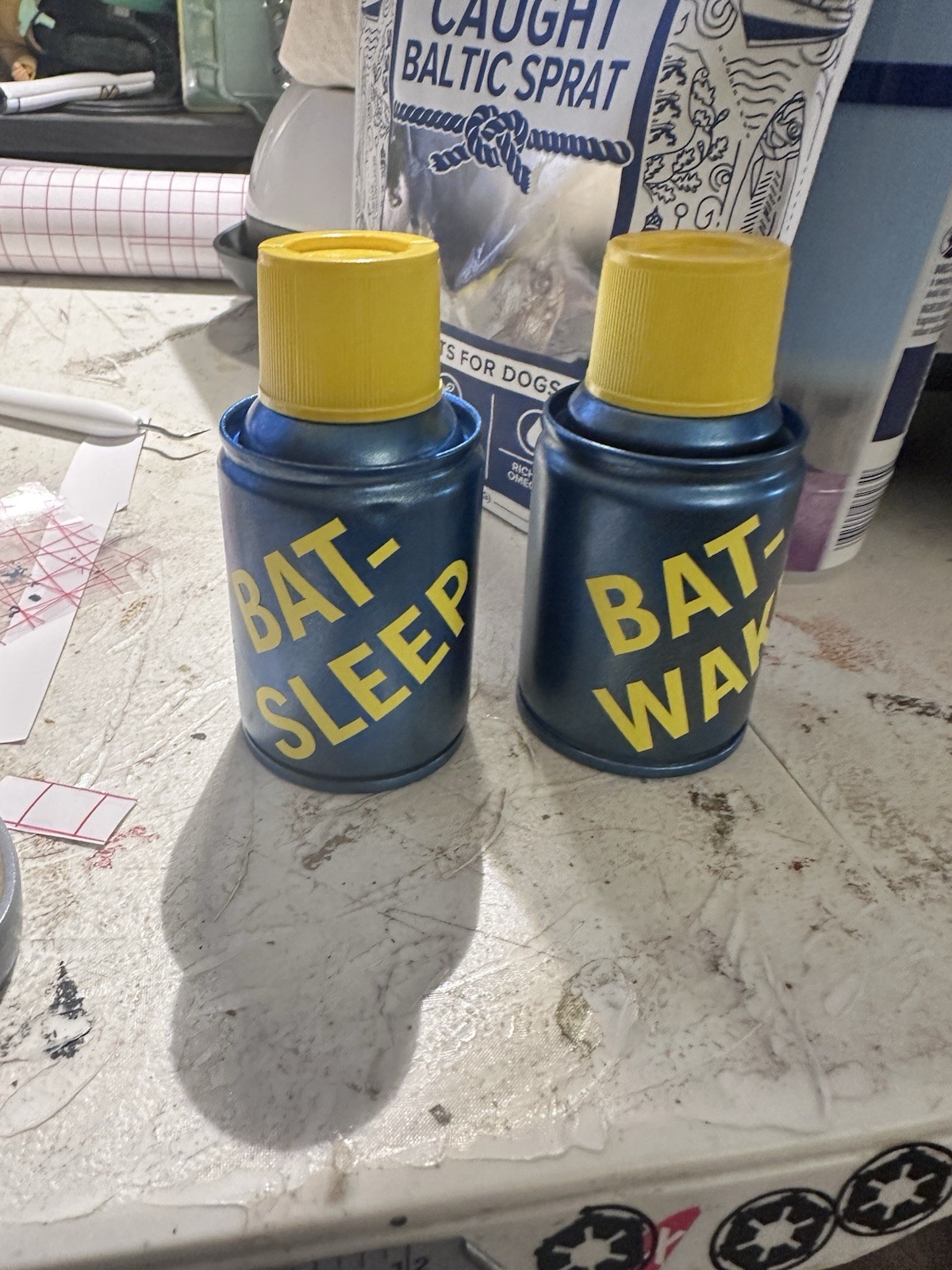 Bat Wake / Sleep Decal Set – Batman 66
