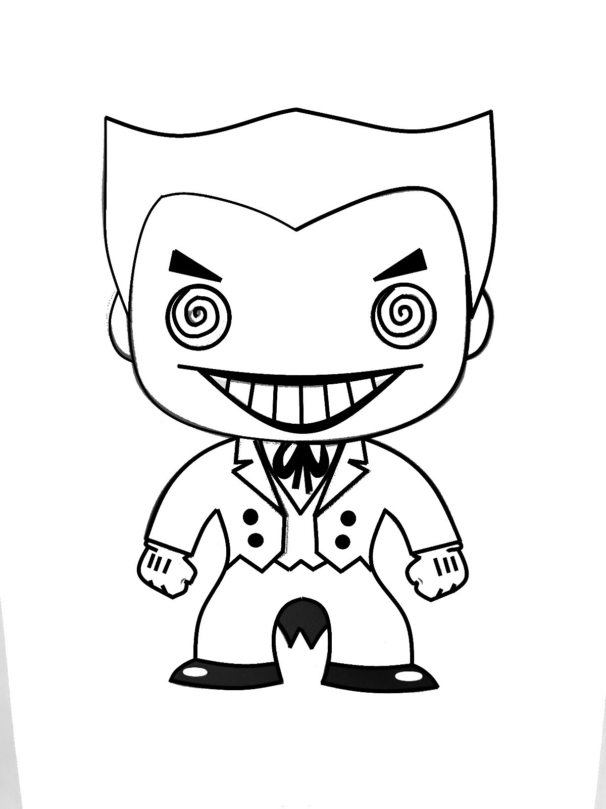 Vinyl Decal Truck Car Sticker Laptop – DC Funko Pop Batman Joker
